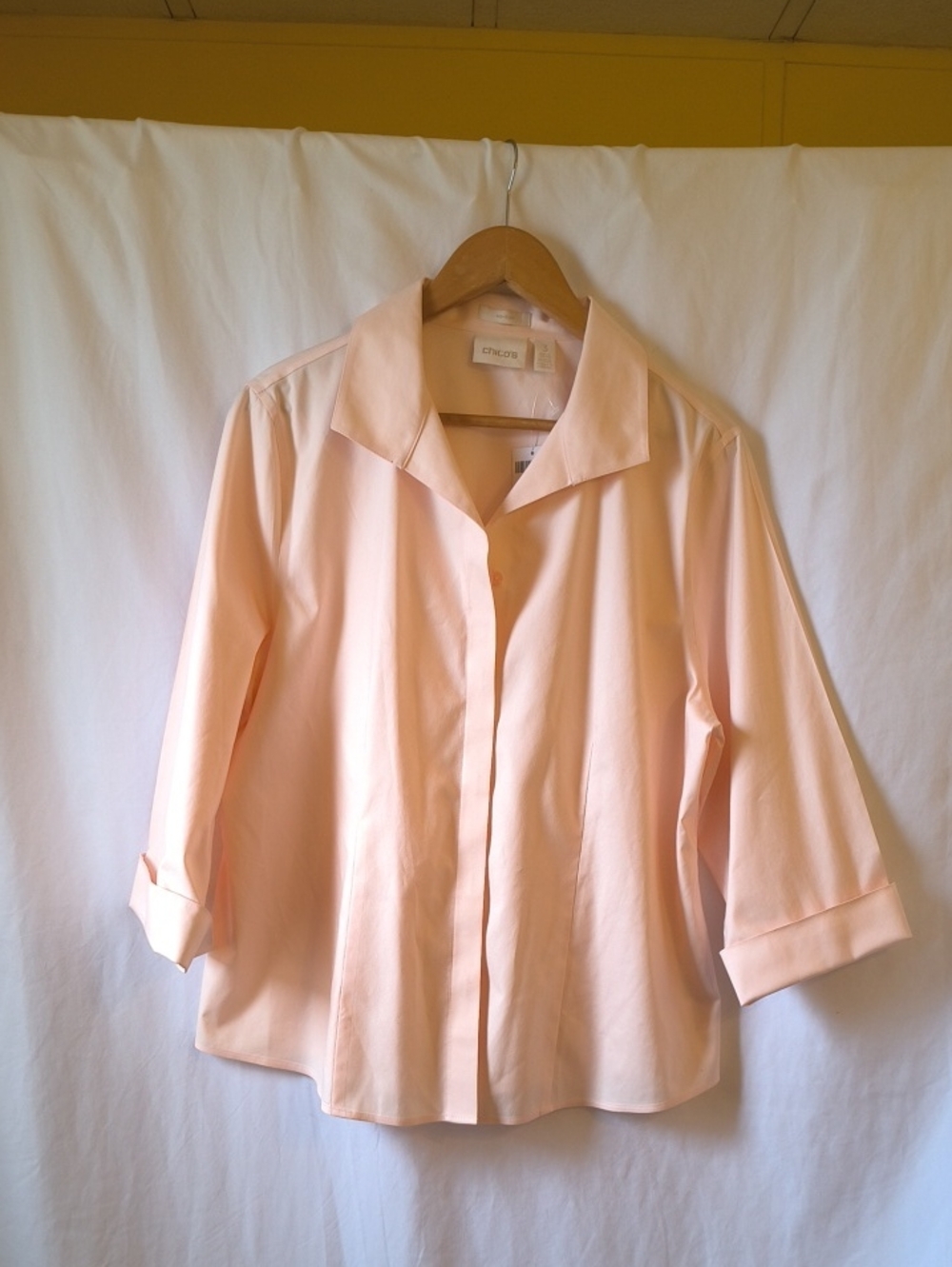 Chico's Peach Blouse